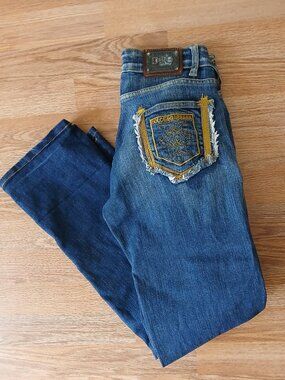 Vintage Dolce & Gabbana Y2K Low Rise Jeans Size EU 30